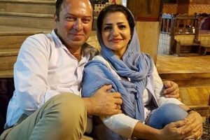 سعید ناصری و همسرش افسانه امامی