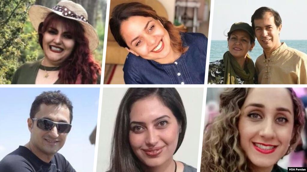 چند تن از بهائیان شیراز که به زندان محکوم شده‌اند